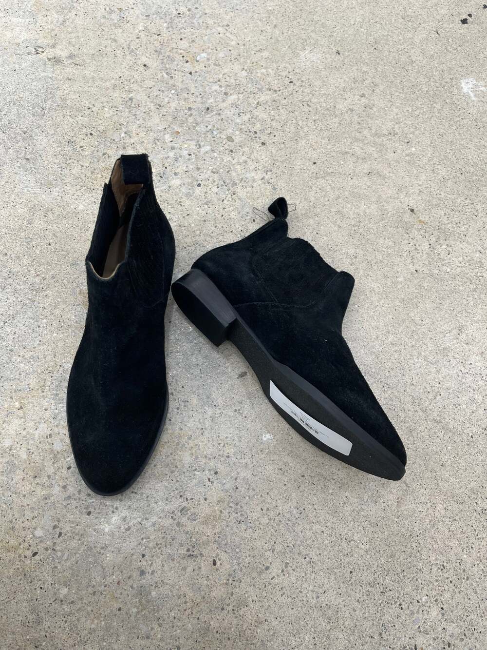 NWT Jack Rogers Pippa Suede Chelsea Boots - Black 7.5